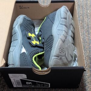 Under Armour Gray and Yellow Sneakers for Active Comfort
